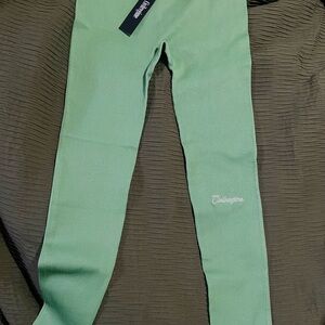 Civil Regime Green Leggings